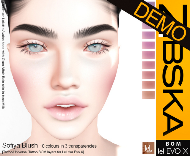 Zibska Evo X ~ Sofiya Blush Demo