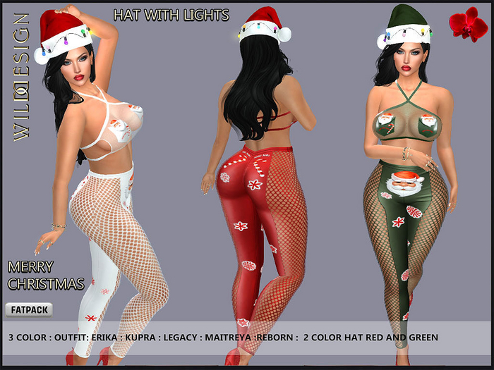 [Wild Design] Merry Christmas Outfit FATPACK