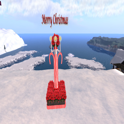 Candy Cane Christmas Lamp Click Banner For Song 5
