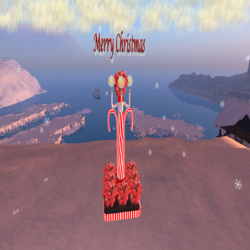 Candy Cane Christmas Lamp Click Banner For Song 4