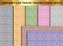 Lightweight Lace Textures - [Alpha version] 01