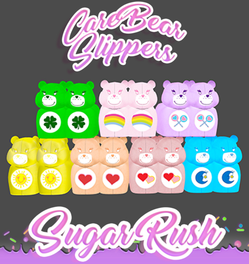 Sugarrush. -  Funshine Bear Slippers