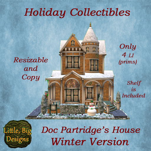 LBD Collectibles - Doc Partridge's House "Winter"