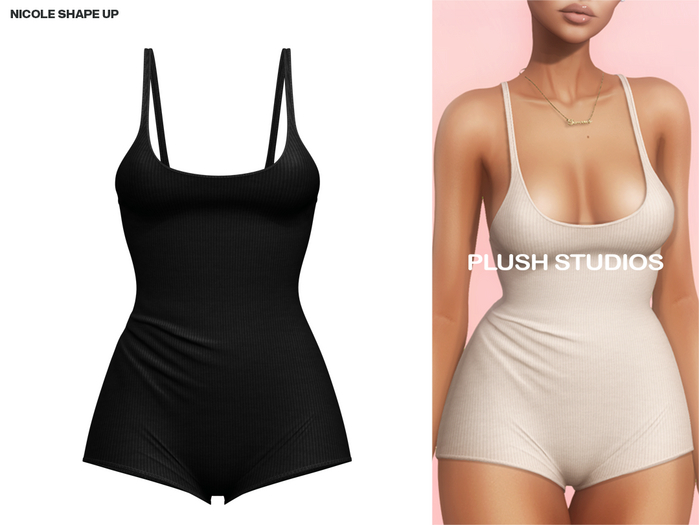 PlushStudios. NIcole Shape Up - Black