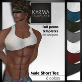 Karma Template - TGA - Male Short Tee Full Permissions