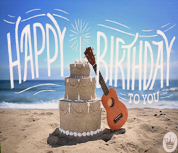 Happy birthday(9) .Animated picture