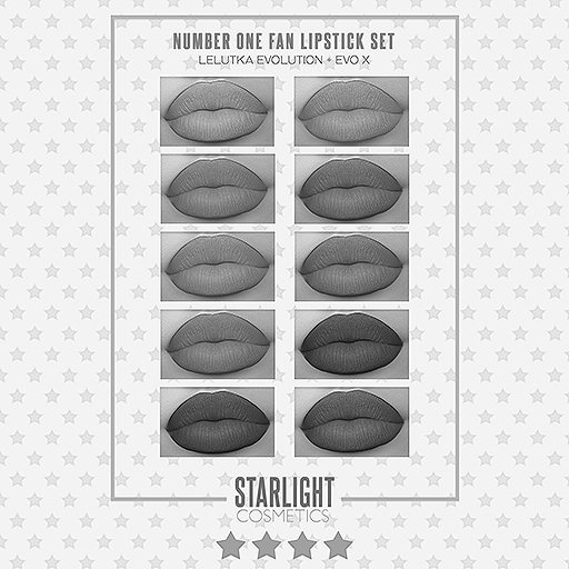 STARLIGHT. - NUMBER ONE FAN LIPSTICK DEMO.
