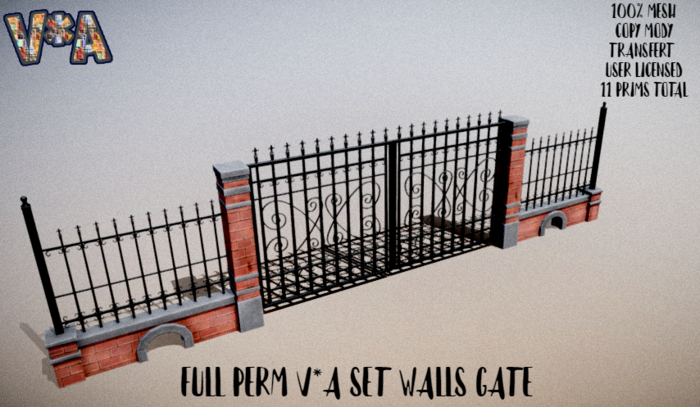 FULL PERM V*A SET WALLS GATE