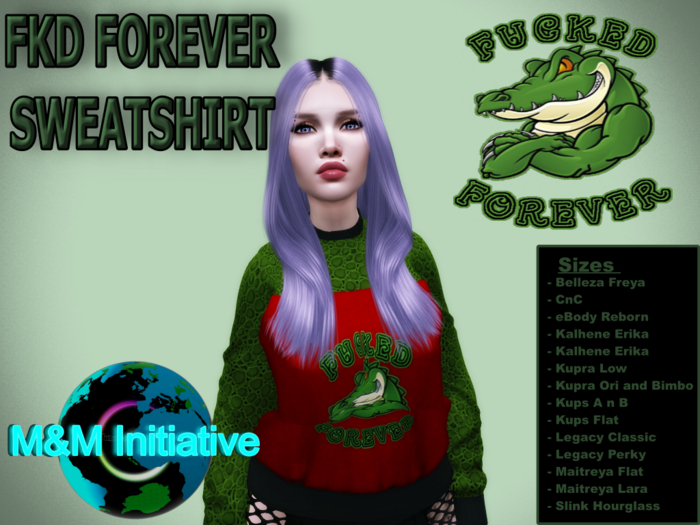 M&M Initiative - Delivery Hud - FKD Forever Sweatshirt - Red