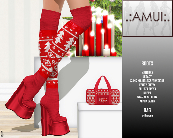 .:AMUI:. "XMaS" Boots & Bag