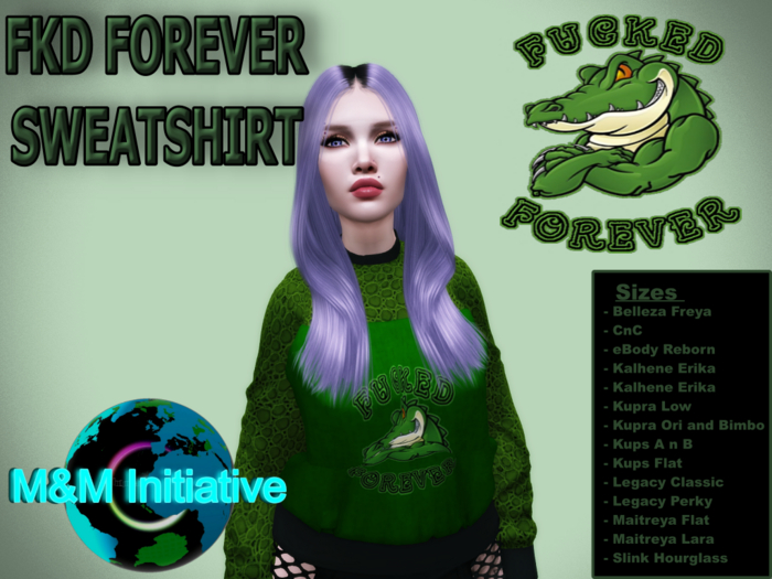 M&M Initiative - Delivery Hud - FKD Forever Sweatshirt - Green