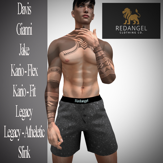 Grey Glitter Boxers
