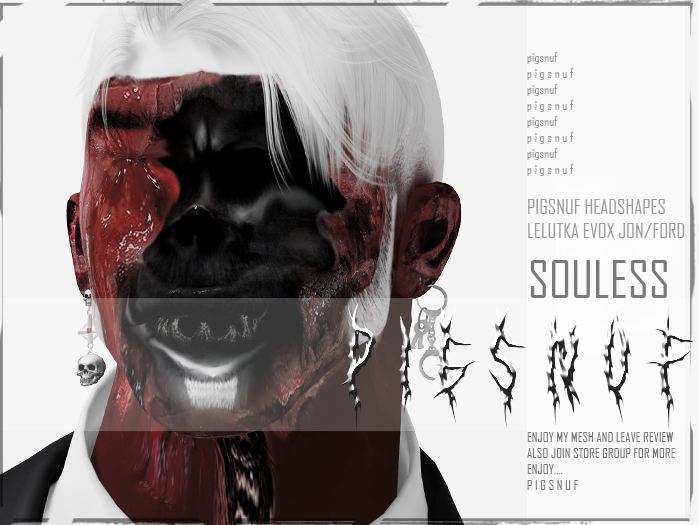 p i gsnuf: h e a d shape - souless