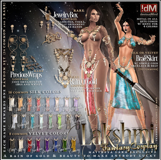 !dM Lakshmi **PRECIOUS WRAPS** RARE LOOTBOX