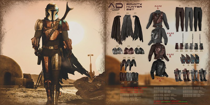 [AD] - Bounty Hunter - GAUNTLET RIGHT - Gianni - Copper