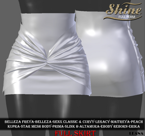 [SHINE FULL PERM] FULL SKIRT LEANA