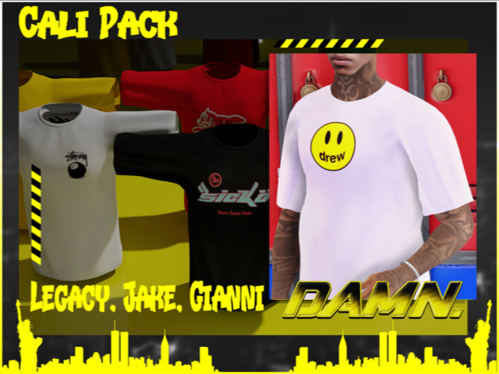 Damn "Cali Pack" Tee (GI)