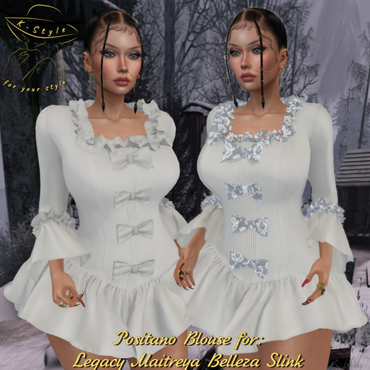 [K-Style] POSITANO BLOUSE #2