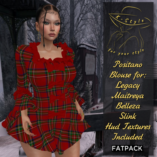 [K-Style] POSITANO BLOUSE #21 FATPACK