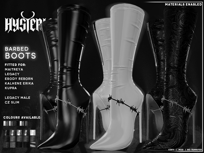H! Barbed Boots [DEMO]