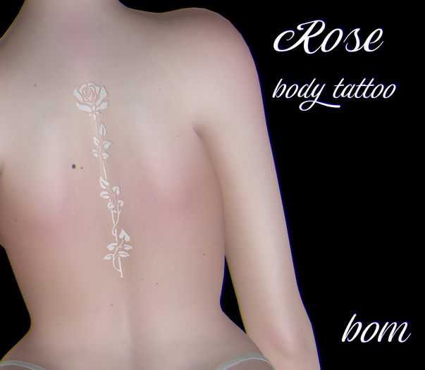 -bus- Rose Body Tattoo { BOM only }