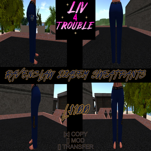 Ravenclaw Diadem Pants (Maitreya)