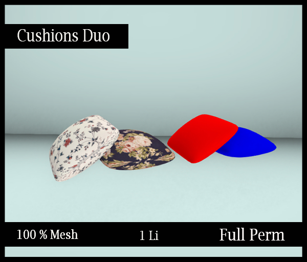 [BB] Mesh- Full Perm- Cushions Duo 