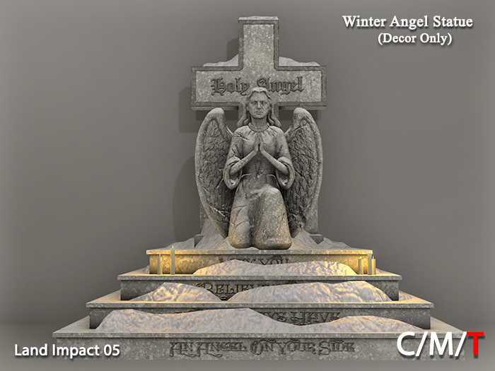 "Killer's" Winter Angel Statue (Decor Only)