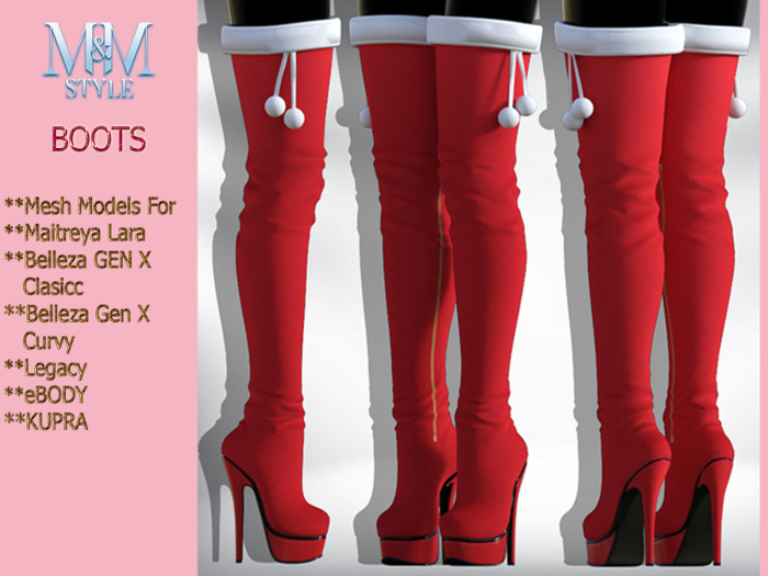 PROMO WEEKEND - M&M STYLE-CHRIST BOOTS-DIC22