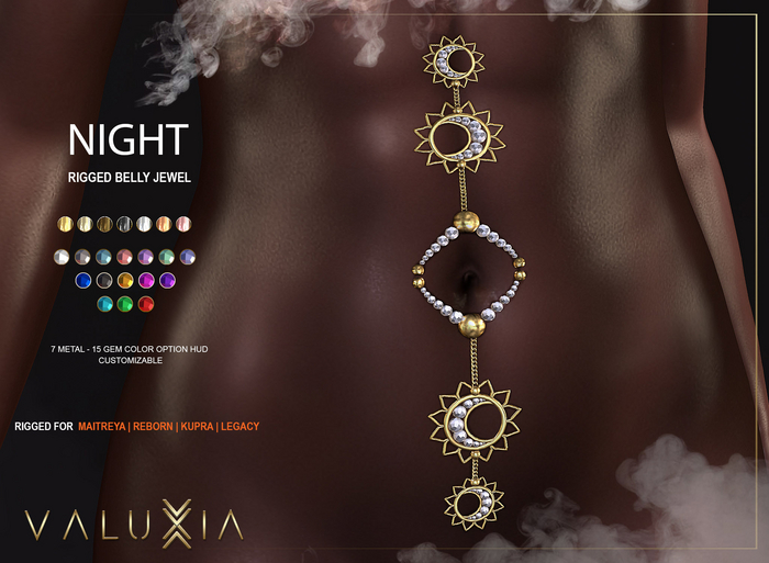 VALUXIA - Night Belly Jewel