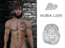 Tattoo "Nubia Lion" by Ivan S.