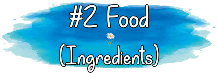 Trivia Daze - Food #2 Ingredients - For Trivia Balls