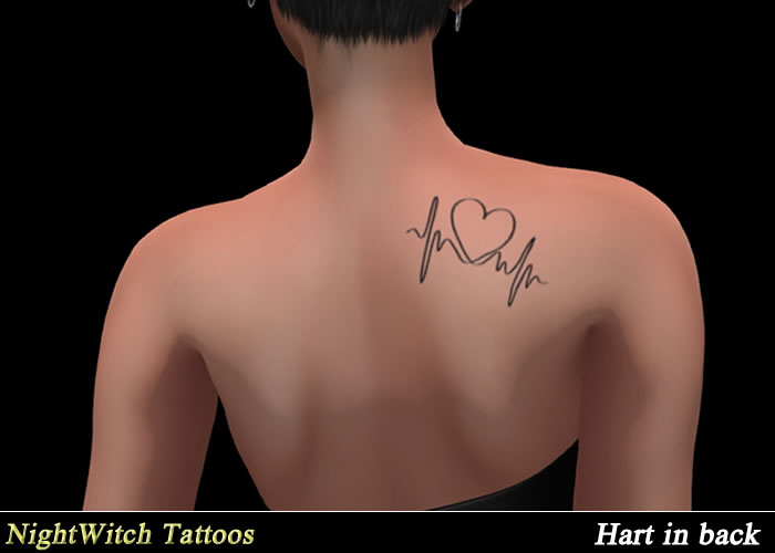 /N/ - Hart in back tattoo BOM