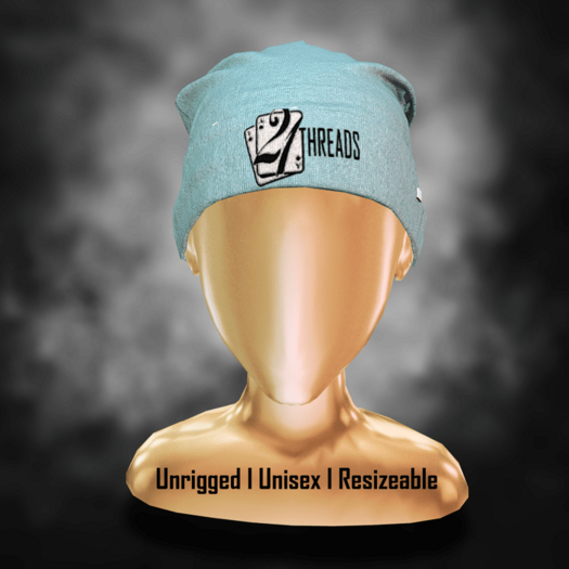 [21] "SLOUCH BEANIE - BABY BLUE Unisex