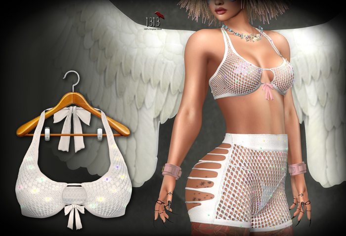 (*<*) 1313 Mariah Top - White