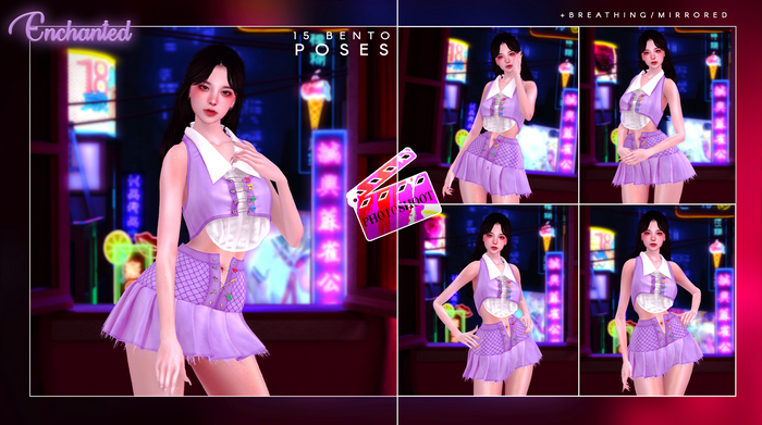 PHOTOSHOOT: Enchanted - Bento Pose Pack