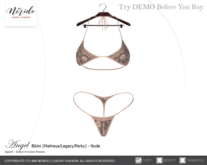~Nerido~ Angel Bikini-Nude