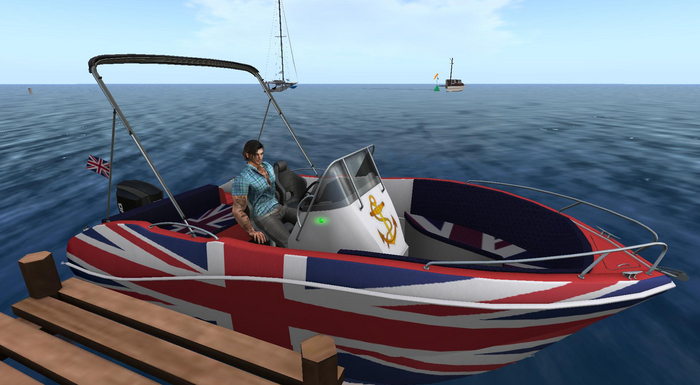 Blue Marlin UK Union Jack