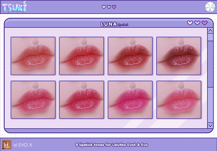 Tsuki / Luna Lips / Lelutka EvoX