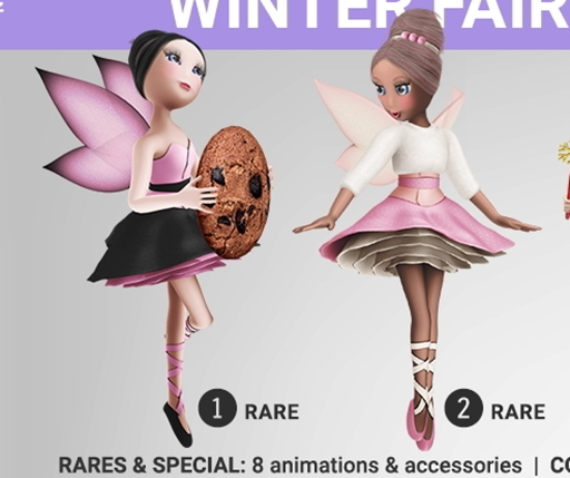 SEmotion Libellune Winter Fairy Companion RARE 02