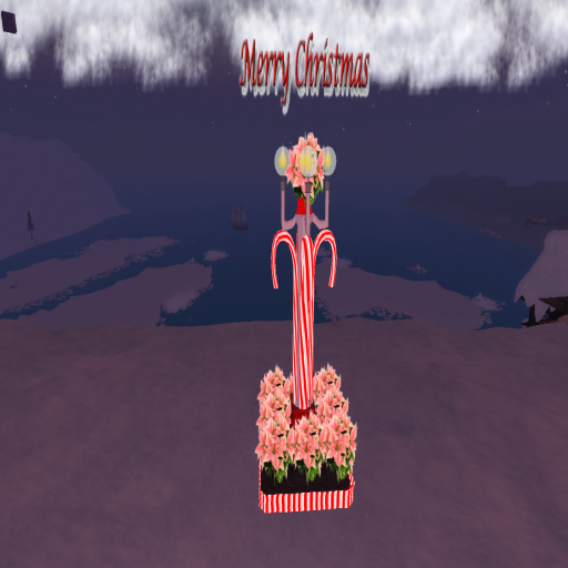Candy Cane Christmas Lamp Click Banner For Song 3