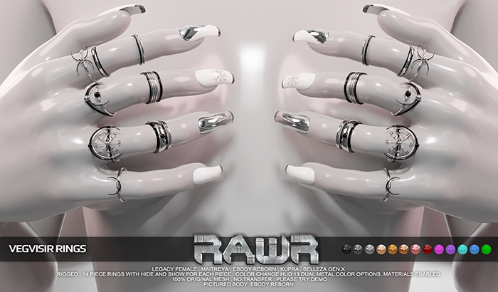 RAWR! Vegvisr Rings (add me)