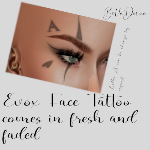 Evox Face Tattoo v1