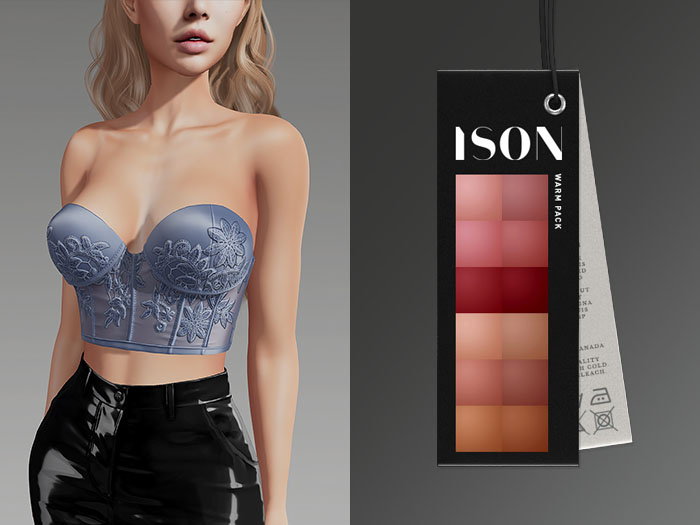 ISON - lola bustier (warm)