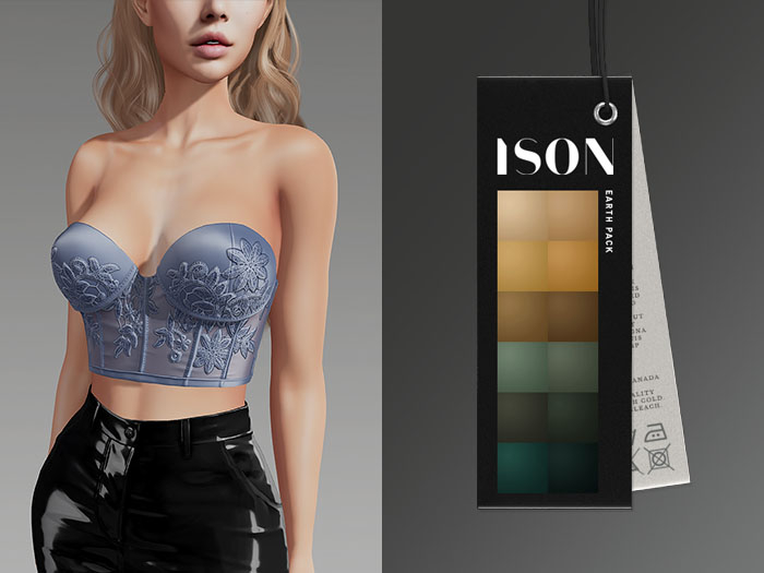 ISON - lola bustier (earth)