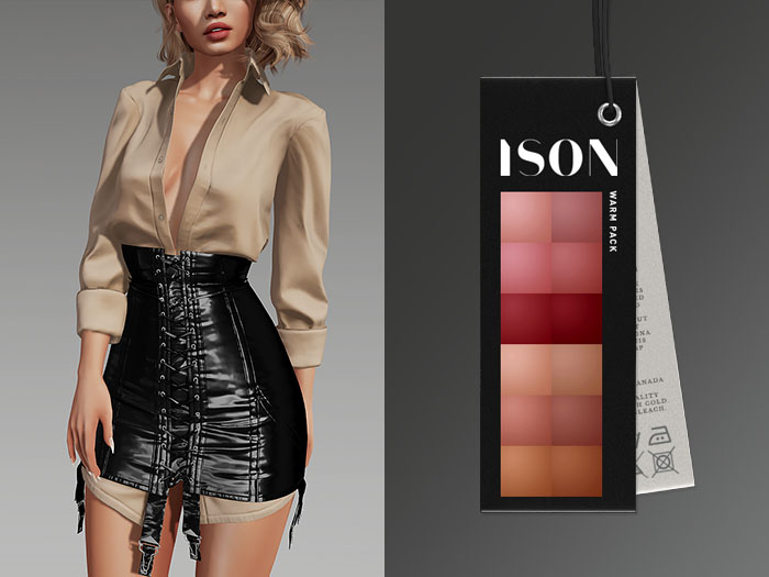 ISON - sophia shirt dress (warm)