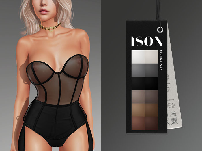 ISON - elin bustier - neutral