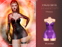 [[ Masoom ]] Frostbite Dress Purple - Ebody Reborn, Kupra, Legacy, Legacy Perky, Lara, Lara Petite.