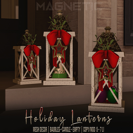 Magnetic - Holiday Lanterns