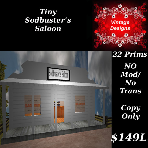 Tiny Sodbuster's Saloon